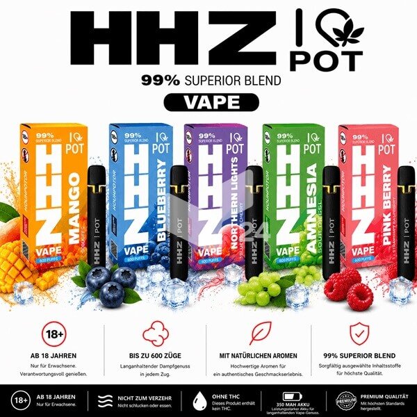 ILovePot HHZ Vape 99% Superior Blend -