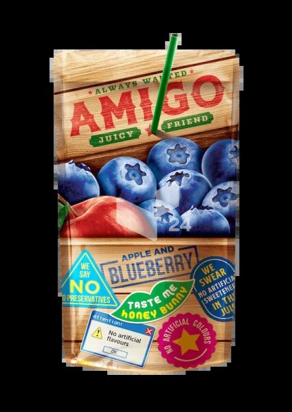 AMIGO Fruit Drink 0,2L - Blueberry