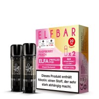 Elfbar Elfa - Prefilled Pod - Raspberry Peach *NEU*