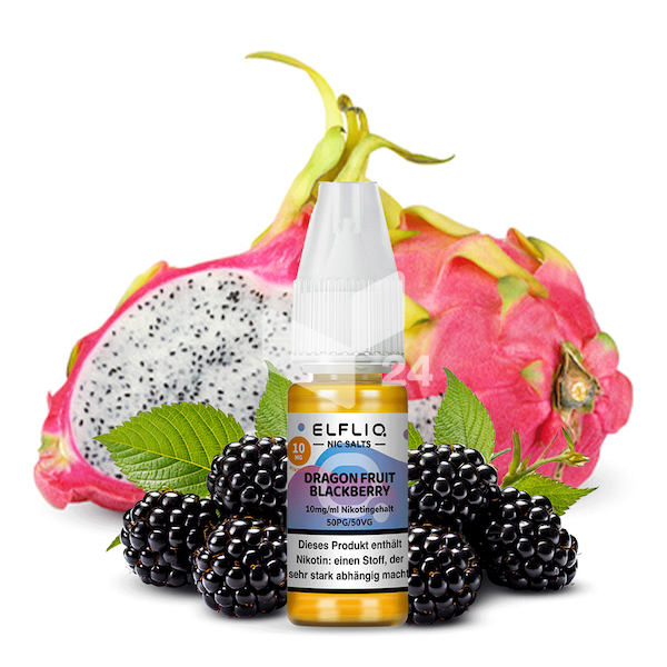 Elfbar - Elfliq Dragon Fruit Blackberry- 10mg Nikotin