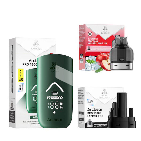 Arcbear Pro 15000 - Apple Ice Starter Kit