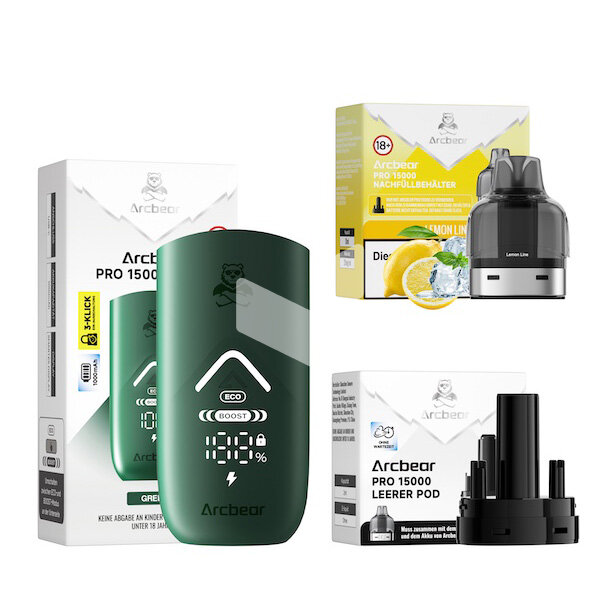 Arcbear Pro 15000 - Lemon Line - Starter Kit