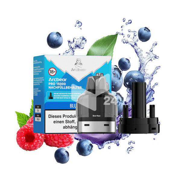 Arcbear Pro 15000 - Blue Razz - Pod