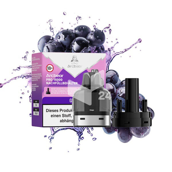 Arcbear Pro 15000 - Grape Ice - Pod