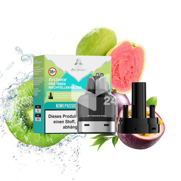 Arcbear Pro 15000 - Kiwi Passionfruit Guava - Pod