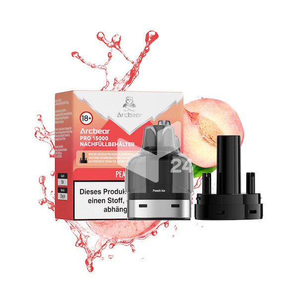 Arcbear Pro 15000 - Peach Ice - Pod