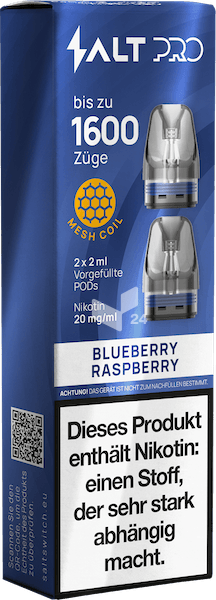 SALT Pro Pod Blueberry Raspberry