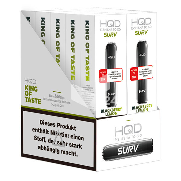 HQD SURV - Blackberry Lemon NEU