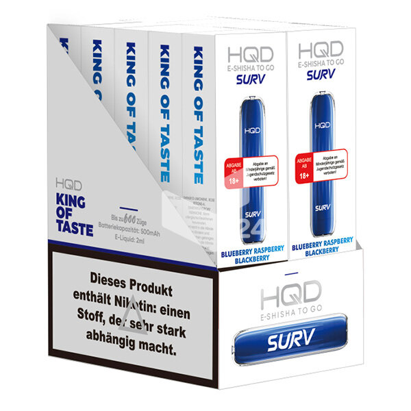 HQD SURV - Blueberry Raspberry Blackberry NEU