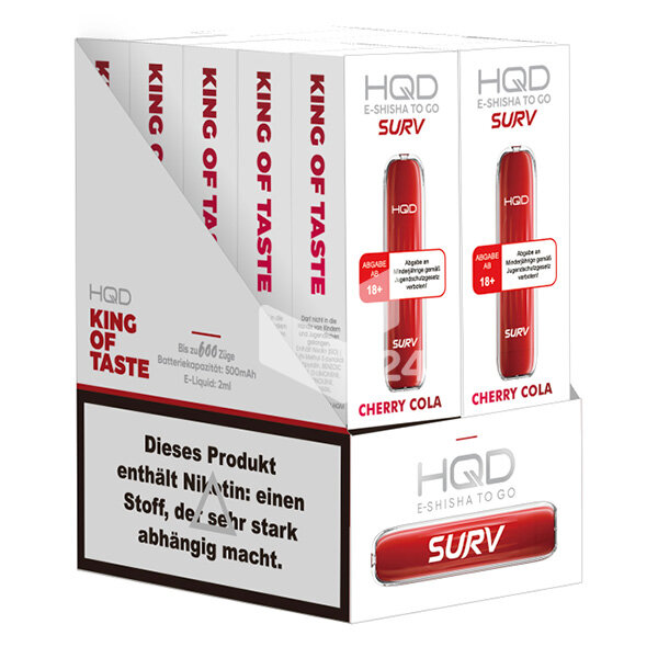 HQD SURV - Cherry Cola NEU