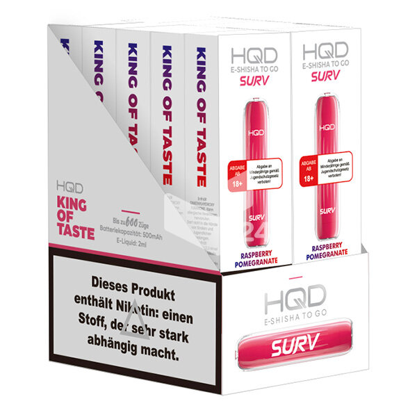 HQD SURV - Raspberry Pomegranate NEU