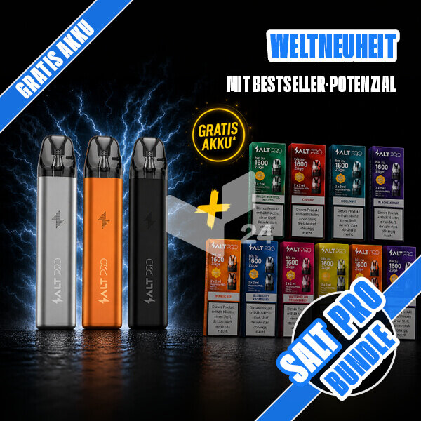 1. SALT Pro Bundle + GRATIS Akku