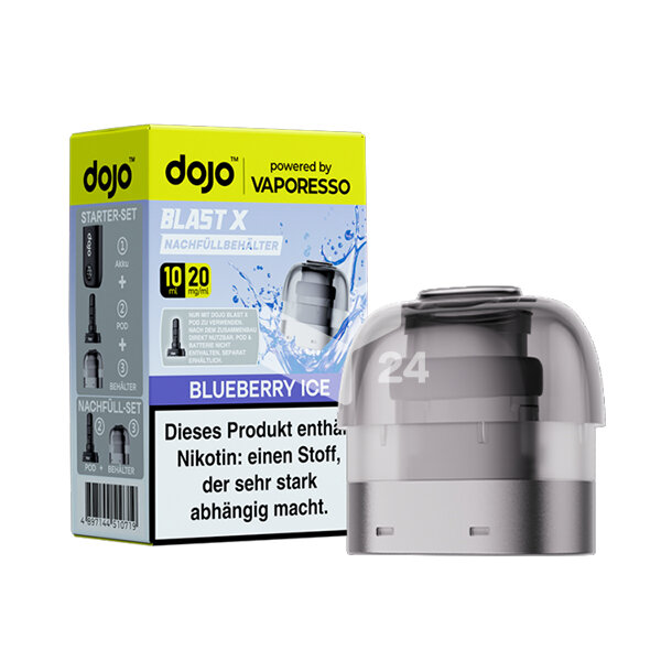 Dojo Blast X Blueberry Ice 10ml