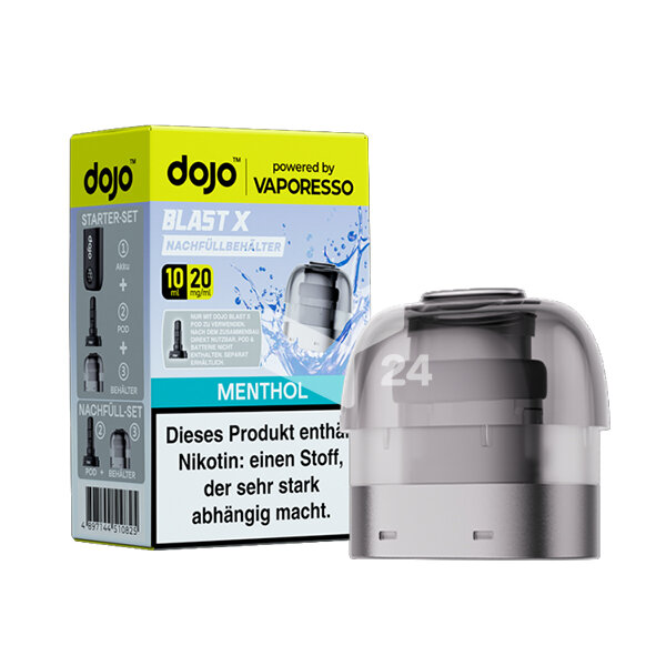 Dojo Blast X Menthol 10ml