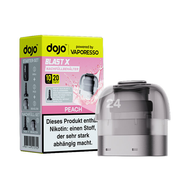 Dojo Blast X Peach 10ml