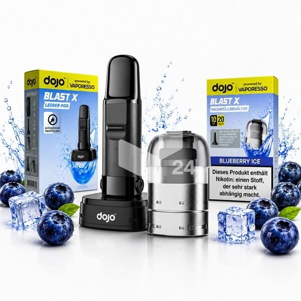 Dojo Blast X - Blueberry Ice 10ml Kit