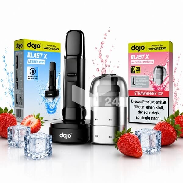 Dojo Blast X - Strawberry Ice 10ml Kit