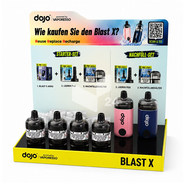Dojo Teststation inkl. Produkte