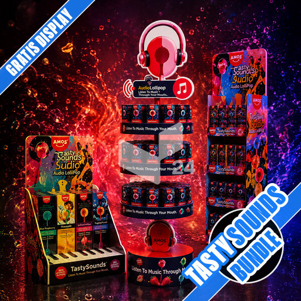 3. Amos Tastysounds Bundle + GRATIS Display
