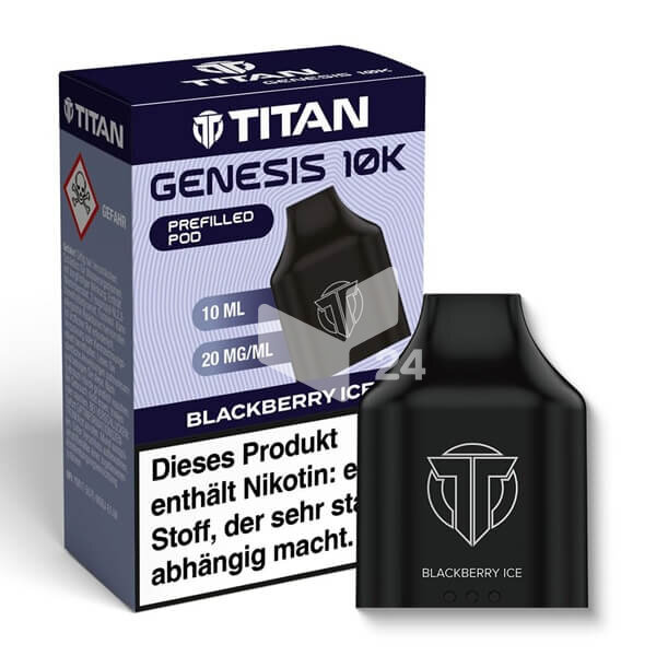 Titan Genesis - 10k Pod Blackberry Ice