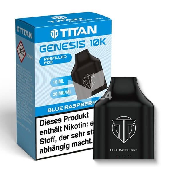 Titan Genesis - 10k Pod Blue Raspberry