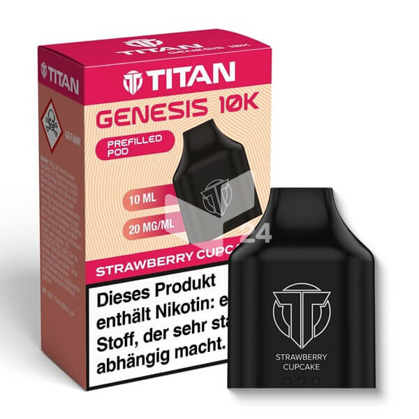 Titan Genesis - 10k Pod Strawberry Cupcake