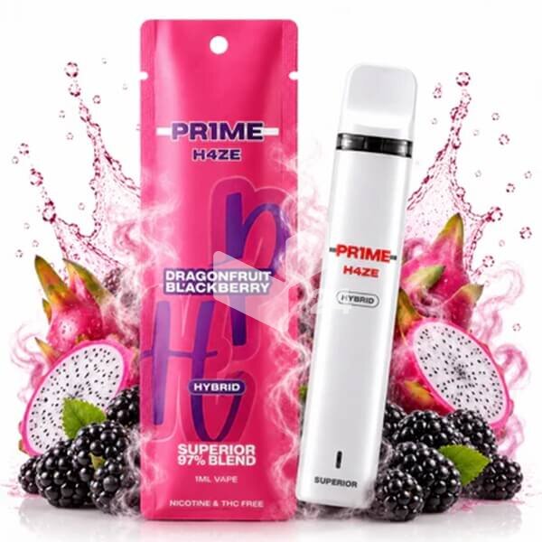 Pr1me H4ze Vape Dragenfruit Blackberry