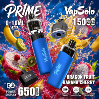 VapSolo Pr1me 15K - Dragon Fruit Banana Cherry