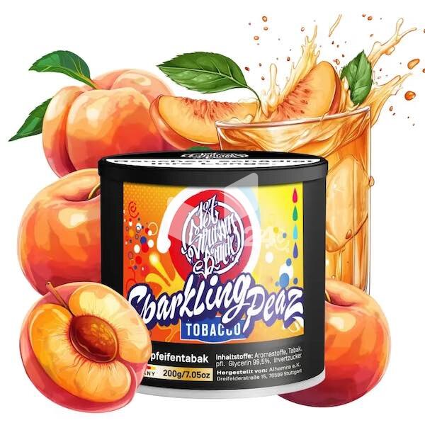 187 Tabak Sparkling Peaz 200g (27,90)