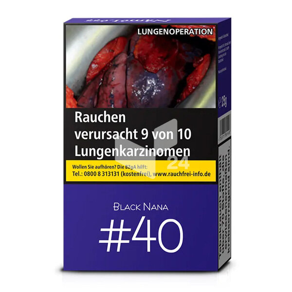 Nameless Tabak - #40 Black Nana 25g