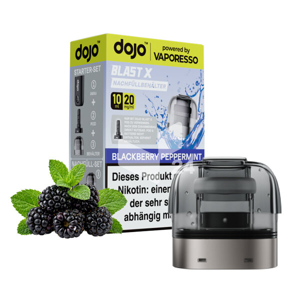 Dojo Blast X Blackberry Peppermint 10ml