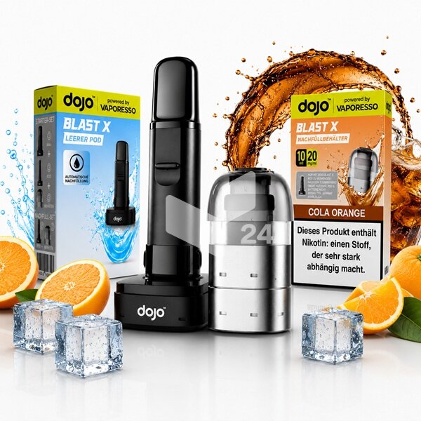 Dojo Blast X - Cola Orange 10ml Kit NEU