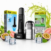 Dojo Blast X - Kiwi Passion Fruit Guava 10ml Kit NEU