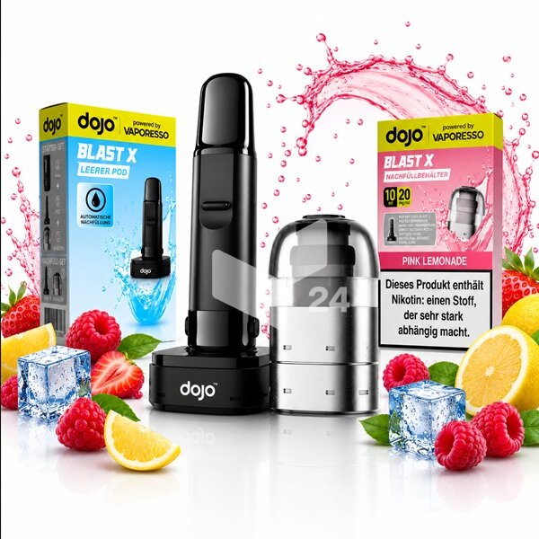 Dojo Blast X - Pink Lemonade 10ml Kit NEU