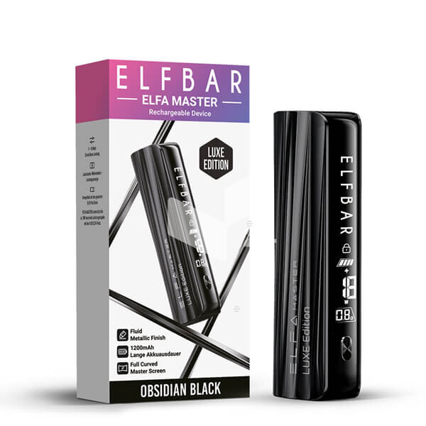 Elfbar - ELFA Master Luxe Edition Obsidian Black