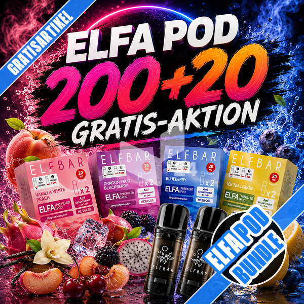 ELFA Pod Bundle 200+20 Gratis