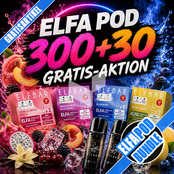 ELFA Pod Bundle 300+30 Gratis