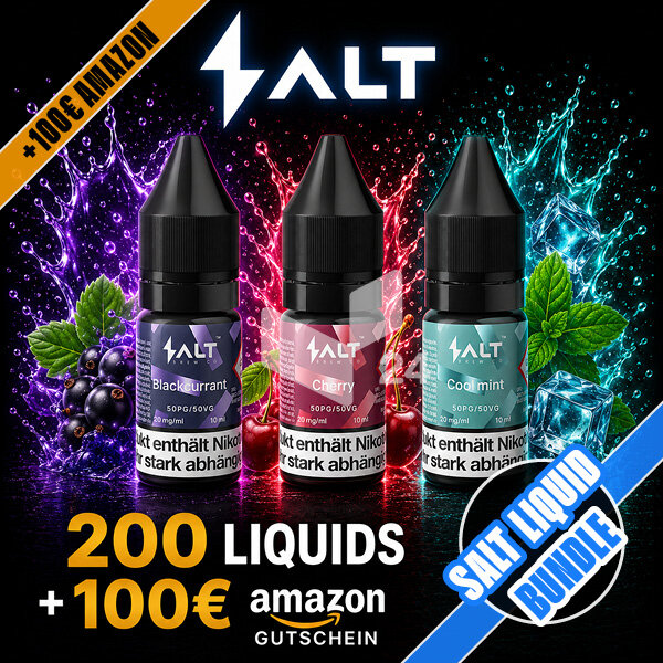 200 Liquids + 100€ Amazon Gutschein
