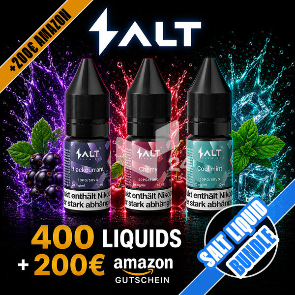 400 Liquids + 200€ Amazon Gutschein