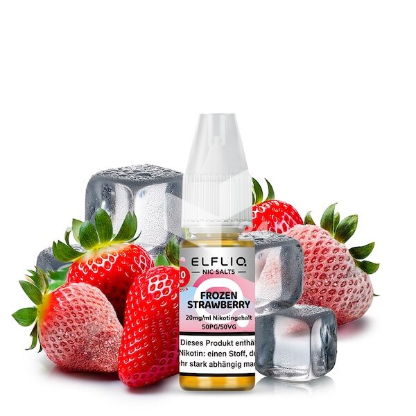Elfbar - Elfliq - Frozen Strawberry - 20mg Nikotin *NEU*