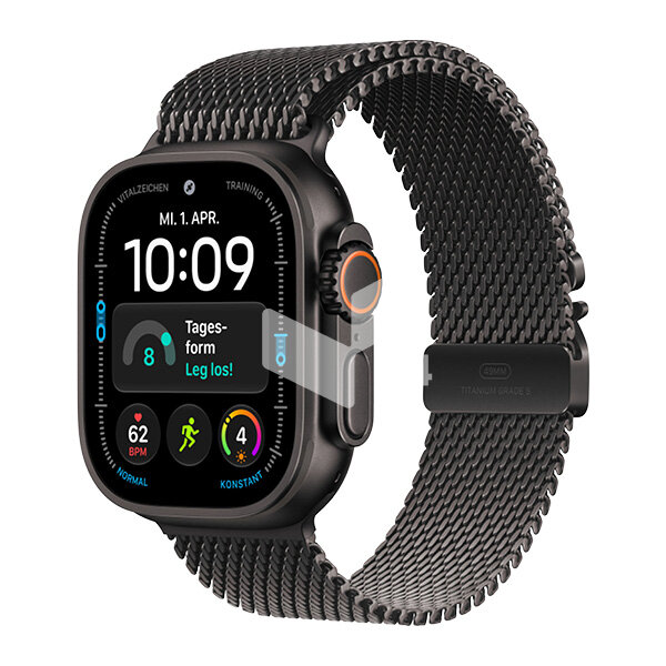 Apple Watch Ultra 4 - 180-210 mm, Schwarz