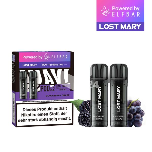 Lost Mary WAVI - Blackberry Grape *NEU*