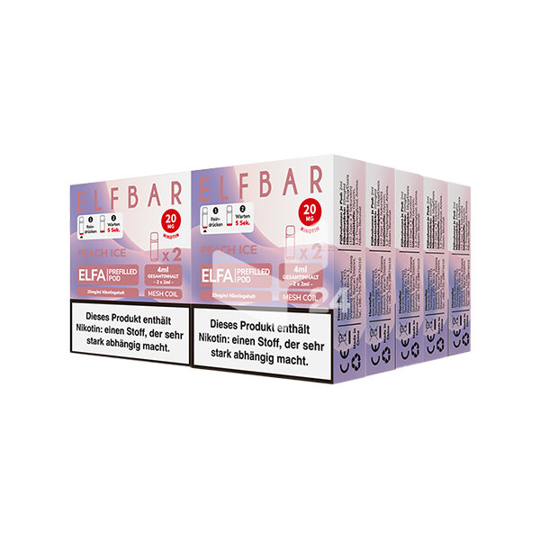 Elfbar Elfa - Prefilled Pod Peach Ice