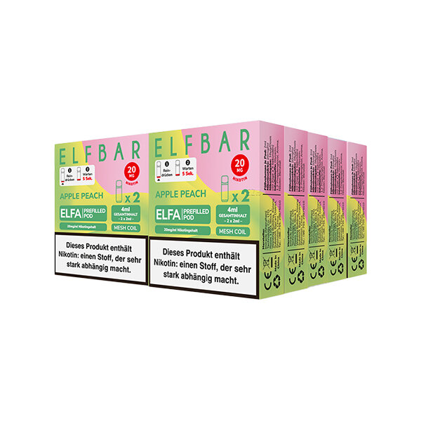 Elf Bar Elfa - Prefilled Pod Apple Peach