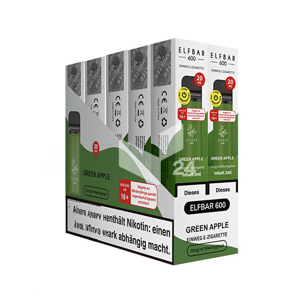 ELF BAR V1 Green Apple-20mg