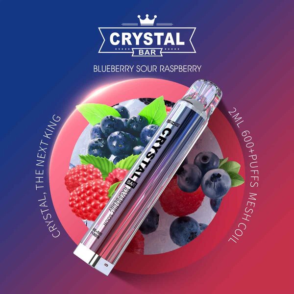 SKE Crystal Bar 600 Blueberry Sour Raspberry