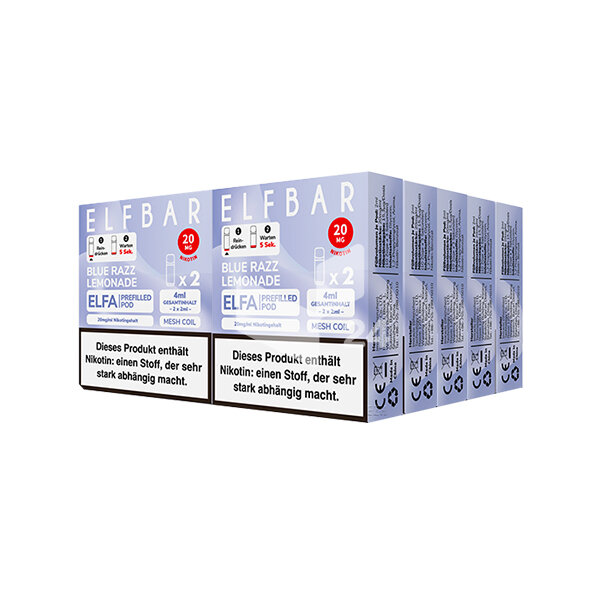 Elfbar Elfa - Prefilled Pod Blue Razz Lemonade