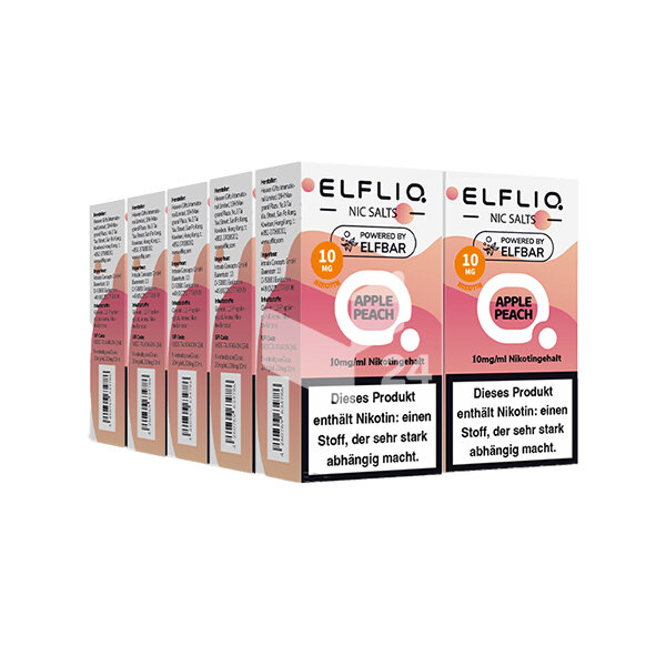 Elfbar - Elfliq Apple Peach - 10mg Nikotin