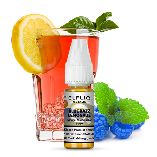 ELF BAR - Elfliq Blue Razz Lemonade - 10ML - 10MG/ML - NIKOTINSALZ