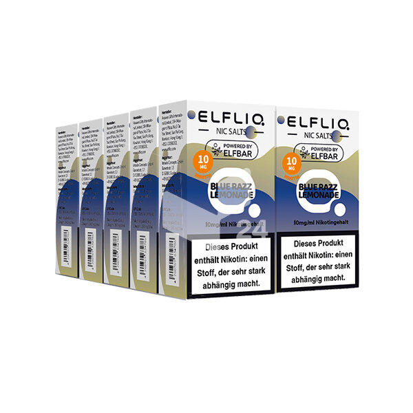Elfbar - Elfliq Blue Razz Lemonade - 10mg Nikotin